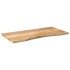 Tablero escritorio con curva madera mango rugosa 140x50x2,5