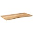 Tablero escritorio con curva madera mango rugosa 110x50x2,5