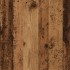 Estantes cubo de pared 6 uds madera envejecida 30x15x30