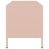 Mueble para TV acero laminado en frío rosa 101,5x39x43,5