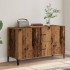 Aparador de madera de ingeniería envejecida 100x36x60