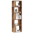 Estantería madera de ingeniería madera envejecida 45x24x159