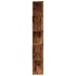 Estantería madera de ingeniería madera envejecida 45x24x159