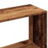 Estantería madera de ingeniería madera envejecida 45x24x159