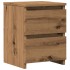 Mesitas noche 2 uds madera ingeniería roble artisan 30x30x40