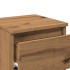 Mesitas noche 2 uds madera ingeniería roble artisan 30x30x40