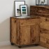 Armario con ruedas madera ingeniería envejecida 45x38x54