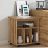 Armario con ruedas madera ingeniería roble artisan 60x45x60