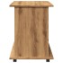 Armario con ruedas madera ingeniería roble artisan 60x45x60