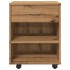 Armario con ruedas madera ingeniería roble artisan 46x36x59