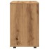 Armario con ruedas madera ingeniería roble artisan 46x36x59
