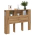 Cabecero armario madera roble artisan 140x18,5x102,5