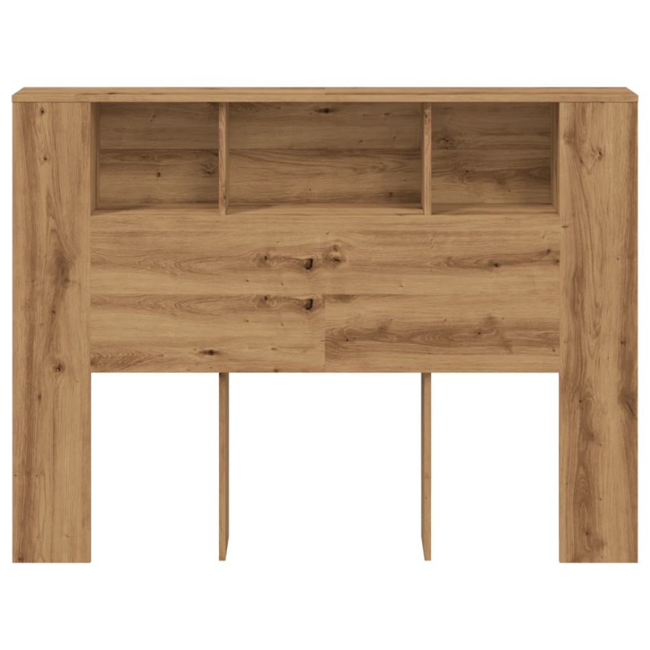 Cabecero armario madera roble artisan 140x18,5x102,5