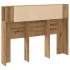 Cabecero armario madera roble artisan 140x18,5x102,5