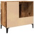 Armario de lavabo baño madera ingeniería envejecida 65x33x60
