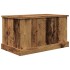 Caja de almacenaje madera de ingeniería envejecida 70x40x38