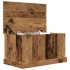 Caja de almacenaje madera de ingeniería envejecida 70x40x38