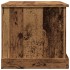 Caja de almacenaje madera de ingeniería envejecida 70x40x38
