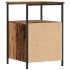 Mesitas de noche 2 uds madera envejecida 34x35,5x50