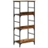 Estantería madera ingeniería madera envejecida 50x33x117,5