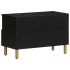 Mueble de TV madera de ingeniería negro 70x33x46