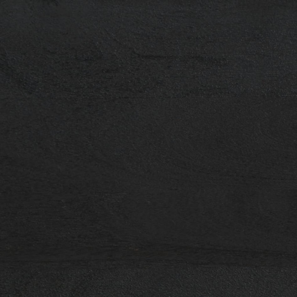 Mueble de TV madera de ingeniería negro 70x33x46