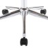 Silla de oficina giratoria de madera curvada y tela