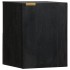 Mueble de baño colgante madera de ingeniería negro 38x33x48