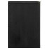 Mueble de baño colgante madera de ingeniería negro 38x33x48