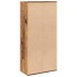 Estantería madera envejecida 50x25x104