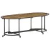 Mesa de centro madera maciza reciclada 110x55x40
