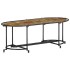 Mesa de centro madera maciza reciclada 110x55x40