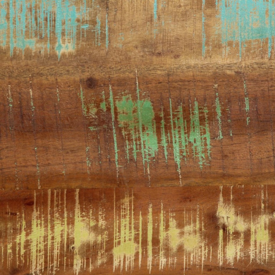 Mesa de centro madera maciza reciclada 110x55x40