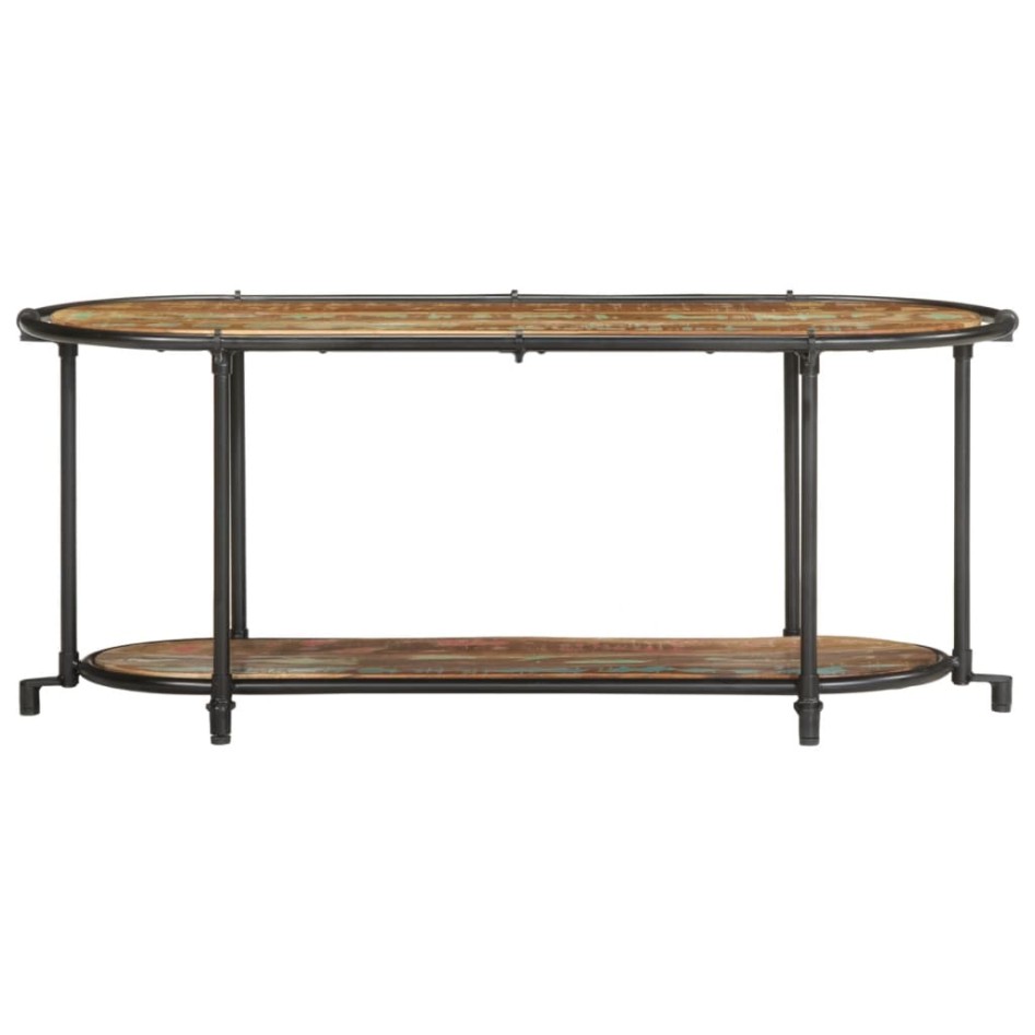 Mueble de TV madera maciza reciclada 100x42x40