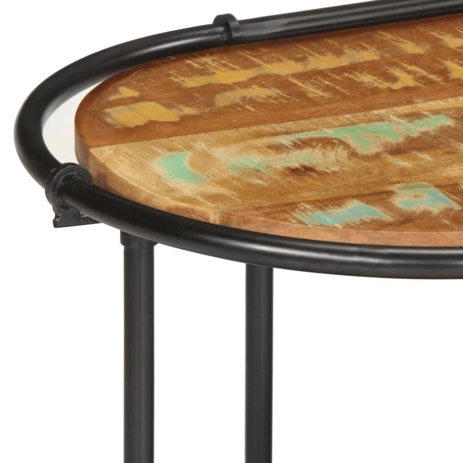 Mueble de TV madera maciza reciclada 100x42x40