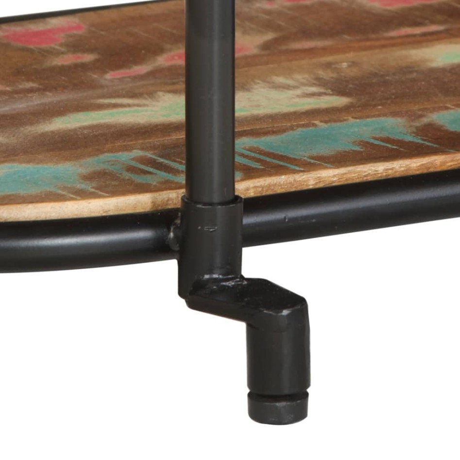 Mueble de TV madera maciza reciclada 100x42x40