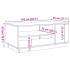 Mesa de centro madera de ingeniería roble artisan 102x55x43