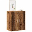 Mueble zapatero madera ingeniería madera envejecida 60x35x70 cm