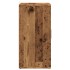 Mueble zapatero madera ingeniería madera envejecida 60x35x70