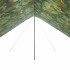 Lona de camping impermeable camuflaje 462x306x211