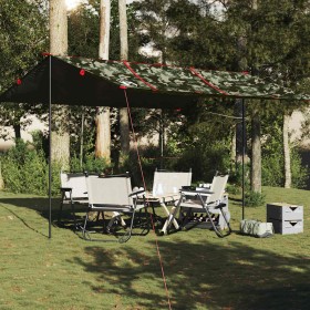 Lona de camping impermeable camuflaje 451x420