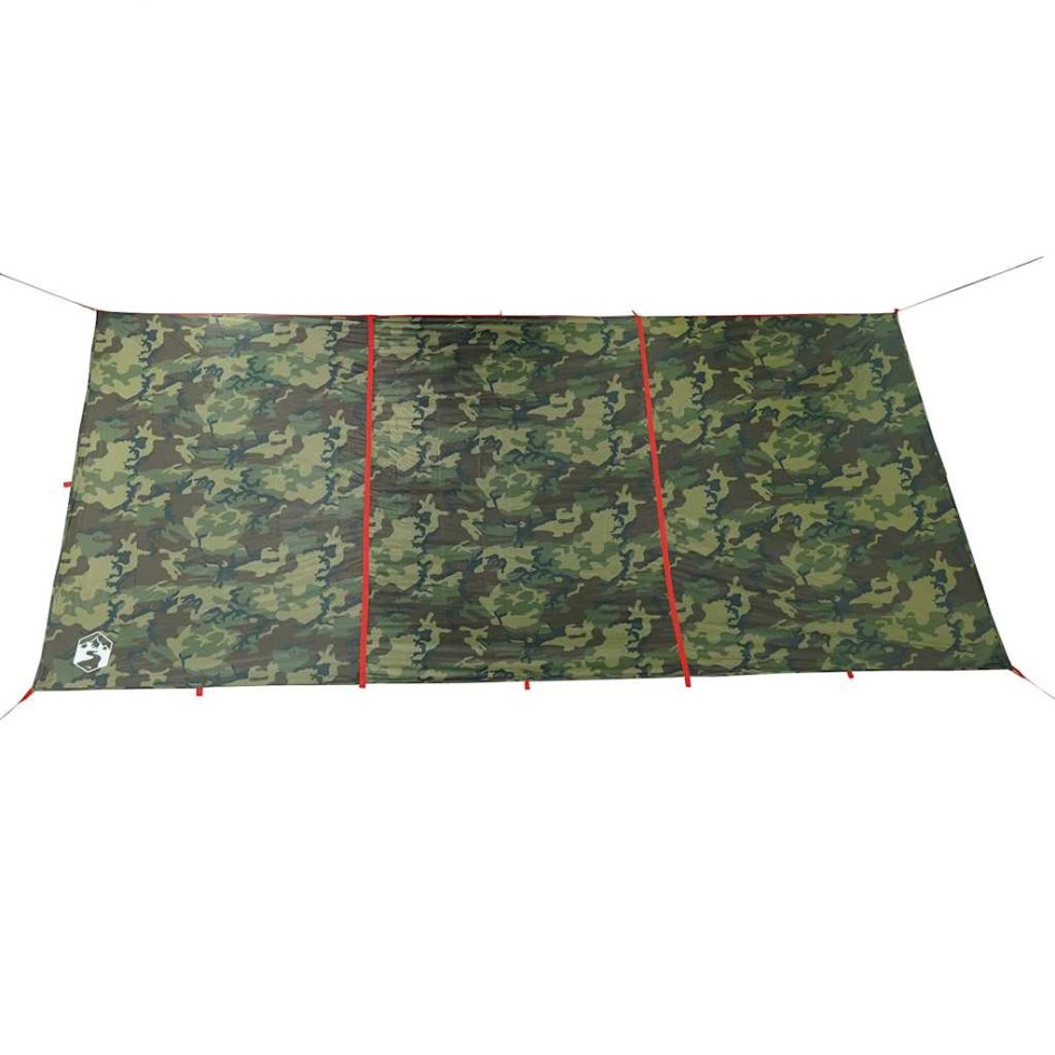 Lona de camping impermeable camuflaje 451x420
