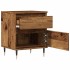 Mesitas de noche 2 uds madera ingeniería envejecida 40x35x50