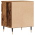 Mesitas de noche 2 uds madera ingeniería envejecida 40x35x50