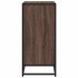 Aparador madera ingeniería roble marrón 68x35x76
