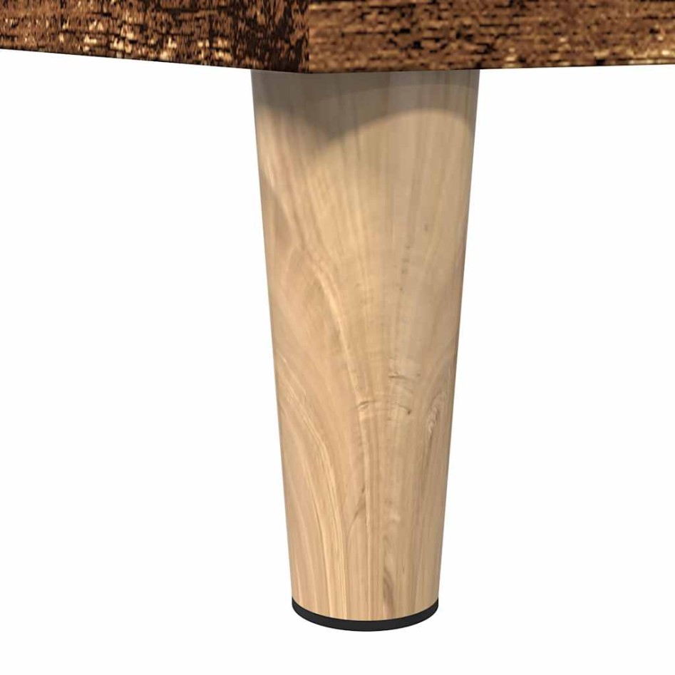 Armario de baño madera de ingeniería envejecida 30x30x190