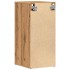 Muebles zapateros 2 uds madera roble artisan 32x35x70