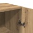 Muebles para TV 2 uds madera roble artisan 30,5x30x60