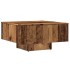 Mesa de centro madera de ingeniería envejecida 60x60x31,5