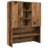 Armario de lavadora madera envejecida 70,5x25,5x90
